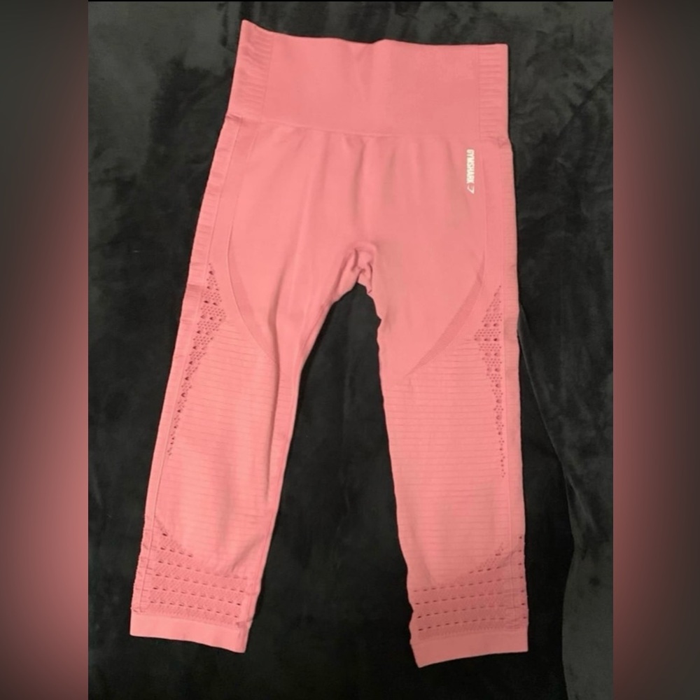 Gymshark capris. Dark pink